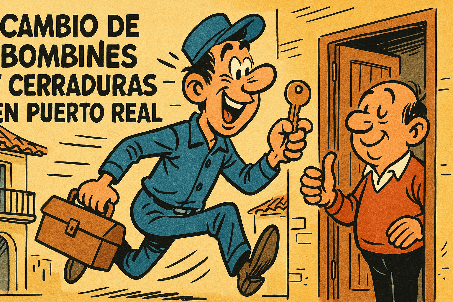 Cambio de bombines y cerraduras en Puerto Real - Cerrajero Puerto Real en Puerto Real